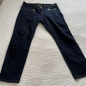 Michael Kors Navy Straight Leg Jeans